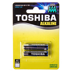 Элемент питания TOSHIBA LR03 BL-2 (2/24/288)