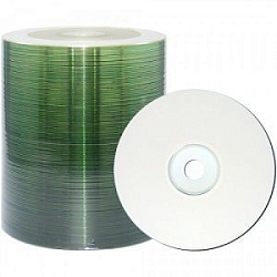 Диск CD-R 80 min 48x для печати (полная заливка) (Bulk-100)