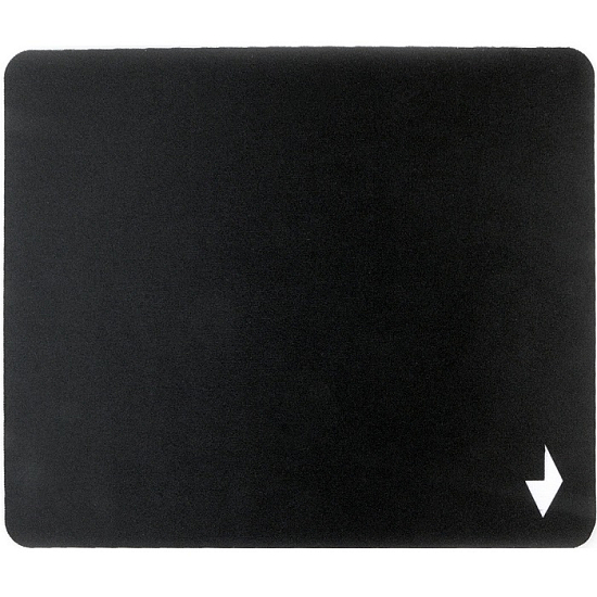 Коврик GEMBIRD MP-BLACK, черный, 250х200х2мм