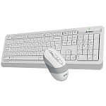 Клавиатура+мышь БП A4TECH Fstyler FG1010 белый/серый