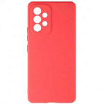 Задняя накладка ZIBELINO Soft Matte для Samsung A53 5G (A536) (красный) защита камеры