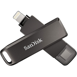 USB 128Gb SanDisk Luxe iXpand  for iPhone and iPad (Lightning/iPhone/iPad/Mac/USB Type-C)