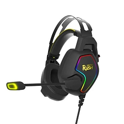 Наушники SMARTBUY RUSH AMBITION (SBHG-6300) черные/желтые