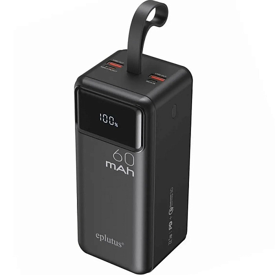 Внешний АКБ EPLUTUS EB600Q (60000mAh) Чёрный
