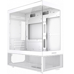 Корпус Powercase Vision Micro M2, Tempered Glass, белый, mATX (CVMWM2-L0)