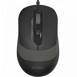 Мышь A4TECH Fstyler FM10 черный/серый