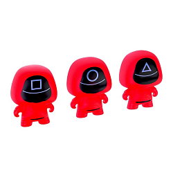 Мялка с пишалкой "Охранник" (набор 3 штуки) 7607617