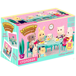 Набор мебели «Крошики. Уютный дом», столовая, 28 предметов 10577213