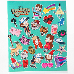 Тетрадь 48 листов в клетку, картонная обложка "Лучшие друзья", Гравити Фолз 7580791