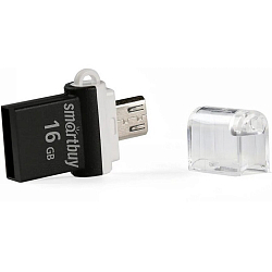 USB 16Gb SmartBuy POKO series Black OTG