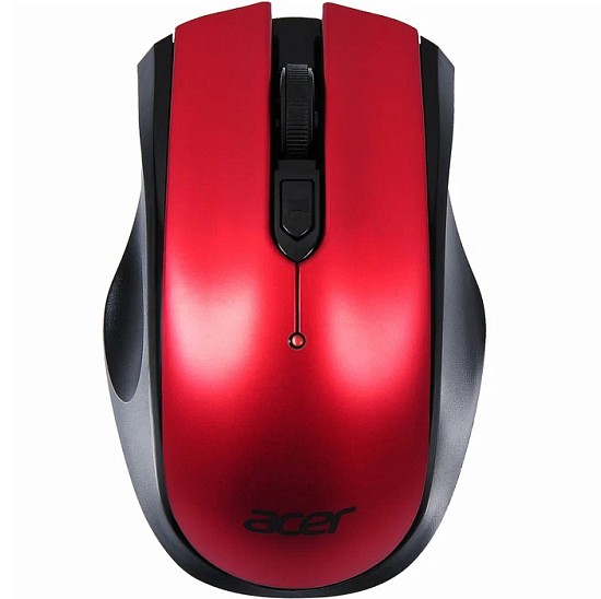 Мышь БП ACER OMR032 черный/красный