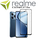 Стёкла для Realme C11/5/6i/C3/7 Pro