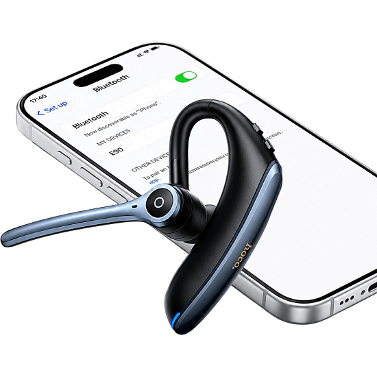 Гарнитура-Bluetooth HOCO E90, черный