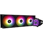 Водяное охлаждение для процессора Thermalright Frozen Warframe Pro 360 Black ARGB (360mm, Black, ARGB/ Fans: 3x120mm, 70.84CFM, 29.8dBA, 2000RPM/ Pump