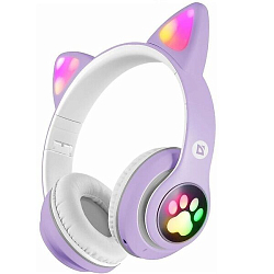 Наушники DEFENDER B585, с ушками, фиолетовый