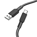 Кабель USB Type-C HOCO X69 Jaeger, 1.0м, белый