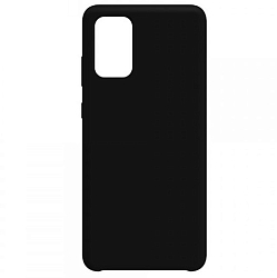 Задняя накладка SILICONE COVER для Samsung A51 черная
