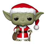 Фигурка Funko POP! Bobble Star Wars Holiday Santa Yoda (277) 33885