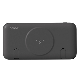 Внешний АКБ XIAOMI Power Bank SOLOVE 10000mAh MagSafe 20W QC 3.0 3A USB/Type-C (W10 black RUS)