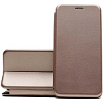 Чехол футляр-книга WELLMADE для Samsung Galaxy A54 розовое золото
