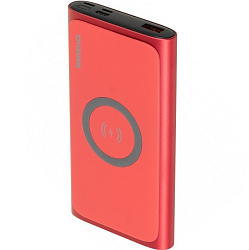 Внешний АКБ DIGMA DGPQ10G (10000mAh) красный (DGPQ10G22CRD)