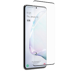 Противоударное стекло NONAME SAMSUNG Galaxy S20 Fe, черное,полный клей