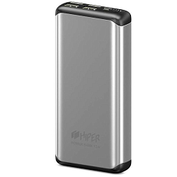 Внешний АКБ HIPER  (20000mAh) MS20000 , серебристый