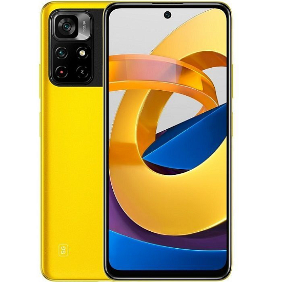 Смартфон Xiaomi POCO M4 PRO 5G 4/64Gb Жёлтый