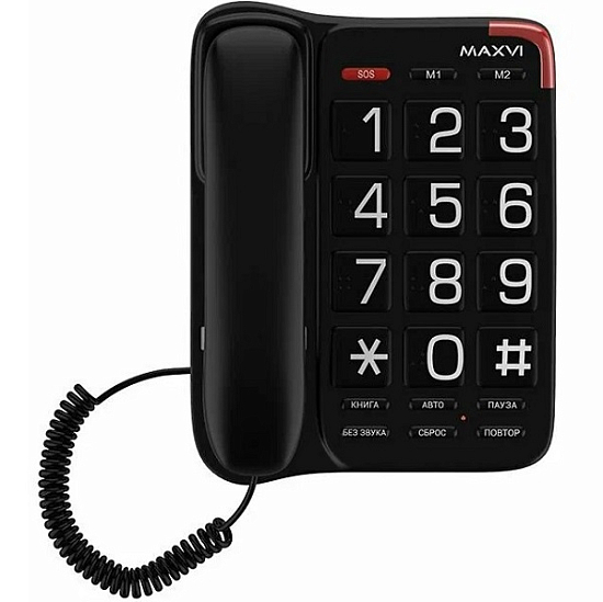 Телефон MAXVI CB-01 черный