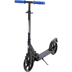 Самокат городской GRAFFITI City 200, складной, колёса PU 200 мм, ABEC 7 Carbon, цвет чёрный