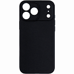 Силиконовый чехол ISA для iPhone 17 Pro Max TPU матовый черный