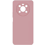 Задняя накладка AKSS Soft Touch для Honor X9 (2022), розовый