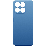 Задняя накладка  Silicone Case для Honor X8A Синий
