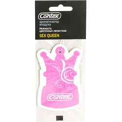 Ароматизатор CONTEX SEX Queen Цветочный аромат подвесной
