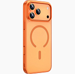 Задняя накладка KEEPHONE SKIN GRIP MAGSAFE CASE для iPhone 17 PRO MAX ORANGE