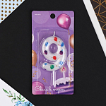 Свеча в торт "9" , 5,5 х 8 см   7793324