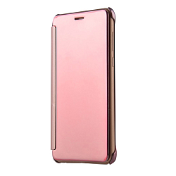 Чехол футляр-книга FAISON для SAMSUNG Galaxy J2 (2018), MIRROR, розовый