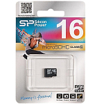 Micro SD 16Gb Silicon Power Class 10  без адаптера
