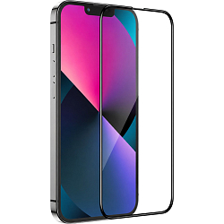 Стекло защитное HOCO для APPLE iPhone 13/13 Pro/14 полный клей, чёрный