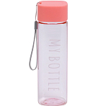 Бутылка для воды My bottle, 450 мл, розовая