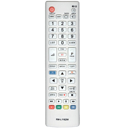 Пульт HUAYU для LG RM-L1162W БЕЛЫЙ ! корпус AKB73715603 с функцией SMART