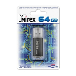USB 64GB MIREX UNIT BLACK (ecopack)