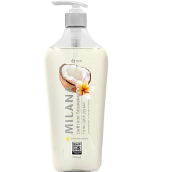 Гель для душа GraSS "Milana" с маслом кокоса (флакон 750мл) 125461