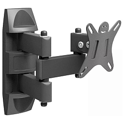 Кронштейн HOLDER LCDS-5039, 10-26", настенный, поворот и наклон, металлик