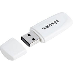 USB 4Gb SMARTBUY Scout белый