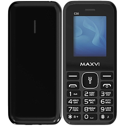 Телефон Maxvi C30 черный