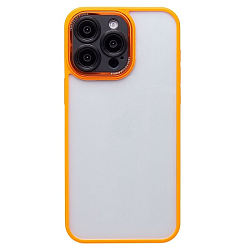 Задняя накладка PC090 для iPhone 15 Pro Max (orange) (232218)