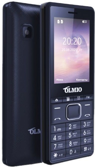 Телефон OLMIO A25 синий-черный