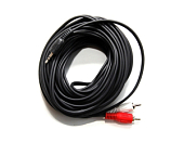 Кабель Jack 3.5 <--> 3RCA  3.0м СИГНАЛ