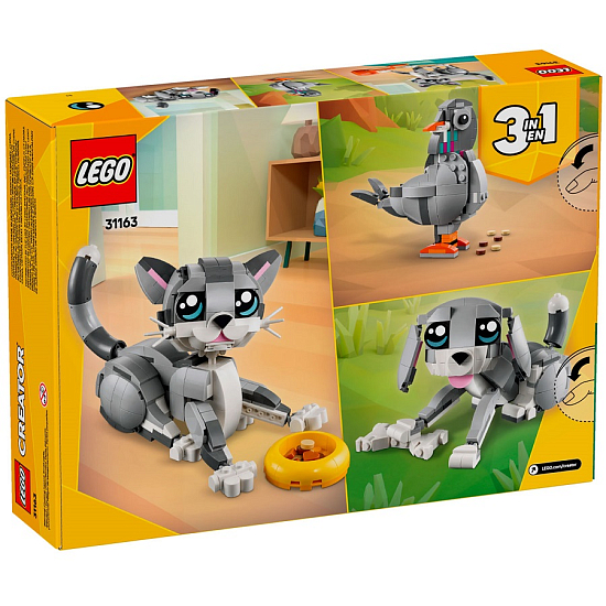 Конструктор LEGO CREATOR 31163 Игривый котик